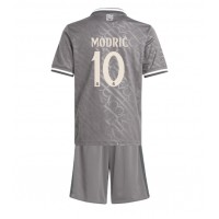 Real Madrid Luka Modric #10 Tredje Tröja Barn 2024-25 Kortärmad (+ Korta byxor)